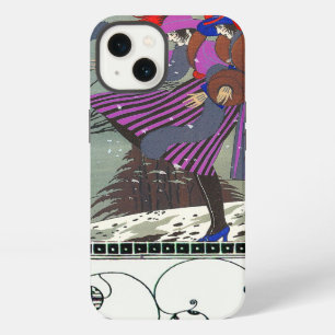 WINTERSCHNEE UND WIRBEL / MODEKOSTÜMDESIGNER iPhone 13 HÜLLE
