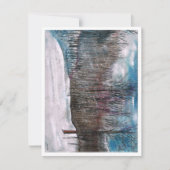 Winterschneebaum-Begrüßung (Vorderseite)