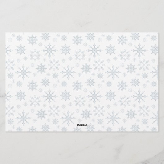 Winterschneebäume Babyduschberatung Wünsche Karte (Rückseite)