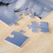 Winterschneebedeckte Bäume Puzzle (Seite)