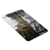 Winterschneebergszene in Montana Magnet (Rechte Seite)