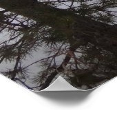 Winterschneebergszene in Montana Poster (Ecke)