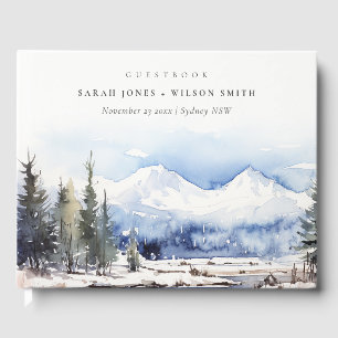 Winterschneebergwelt Hochzeit Gästebuch