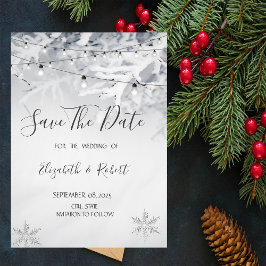 Winterschneebründe Save the Date