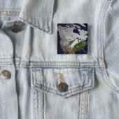 Winterschneedecke auf der Nordhalbkugel Button (Beispiel)