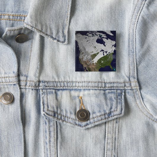 Winterschneedecke auf der Nordhalbkugel Button (Beispiel)