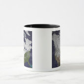 Winterschneedecke auf der Nordhalbkugel Tasse (Zentrum)