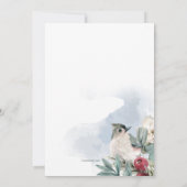 Winterschneefahrkarte Einladung (Rückseite)