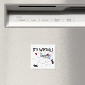 Winterschneeferien Magnet (In Situ (Geschirrspüler))