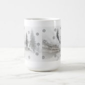 Winterschneefeste Kaffeetasse (Mittel)