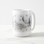 Winterschneefeste Kaffeetasse (VorderseiteRechts)