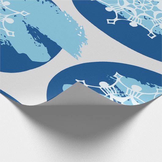 Winterschneeflocke Geschenkpapier