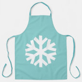 Winterschneeflocke Schürze (Vorderseite)