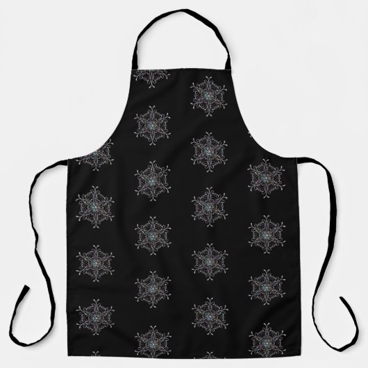 Winterschneeflocke Schürze (Vorderseite)