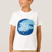 Winterschneeflocke T-Shirt (Vorderseite)