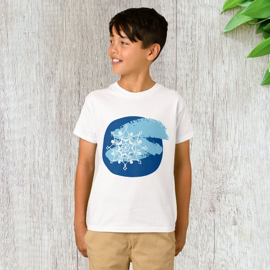 Winterschneeflocke T-Shirt