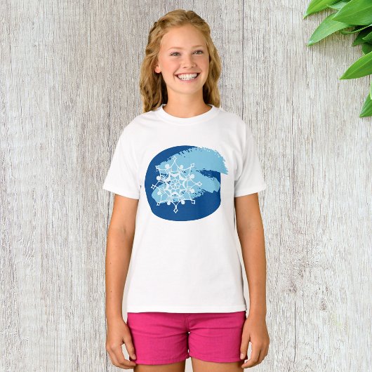 Winterschneeflocke T-Shirt