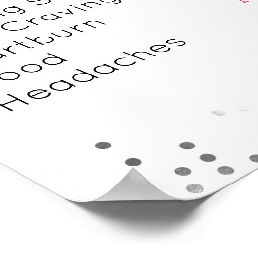 Winterschneeflocken Alte Ehefrauen Poster (Ecke)