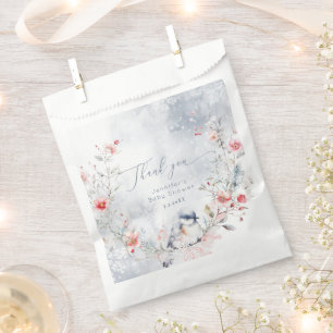 Winterschneeflocken Baby seine Kälte draußen Geschenktütchen