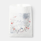 Winterschneeflocken Baby seine Kälte draußen Geschenktütchen (Vorderseite)