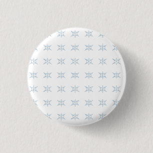 Winterschneeflocken Button