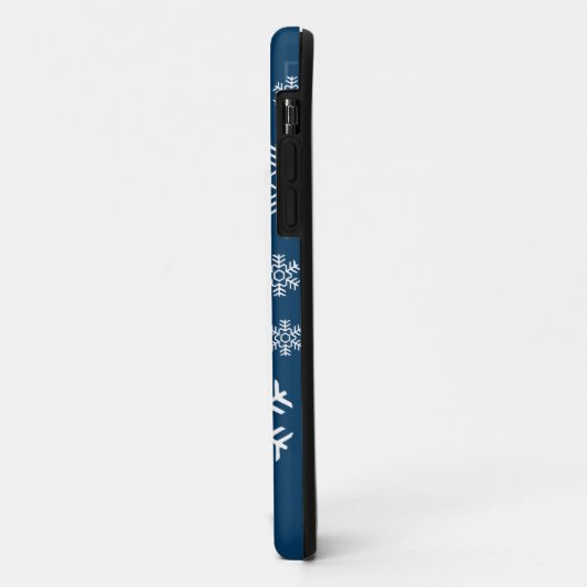 Winterschneeflocken Case-Mate iPhone Hülle (Hinten/Links)