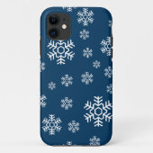 Winterschneeflocken Case-Mate iPhone Hülle (Rückseite)