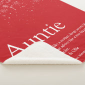 Winterschneeflocken Cool Tante Zitat Urlaub Sherpadecke (3/4)