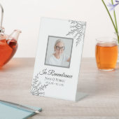 Winterschneeflocken Feier zur Beerdigung des Leben Sockelschild (In SItu)