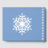 Winterschneeflocken im Gästebuch von Periwinkle (Rückseite)