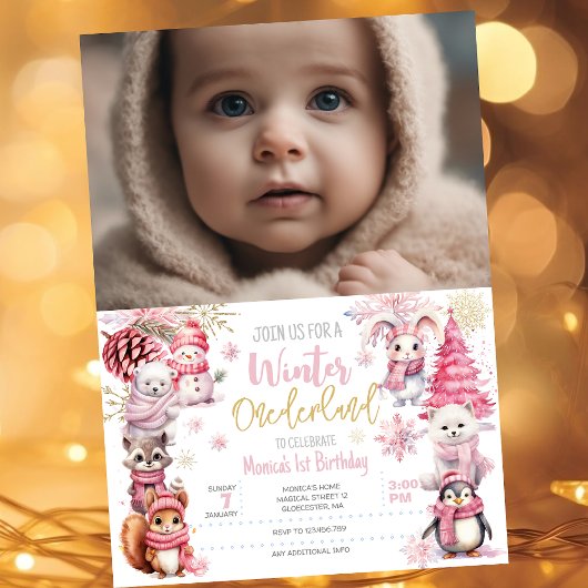 Winterschneeflocken im Glitzer der Nationalstaaten Einladung