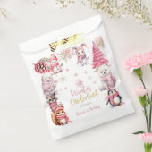 Winterschneeflocken im Glitzer der Nationalstaaten Geschenktütchen (Versiegelt)