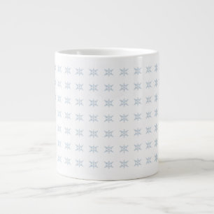 Winterschneeflocken Jumbo-Tasse