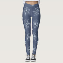 Winterschneeflocken Leggings