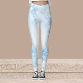 Winterschneeflocken Leggings