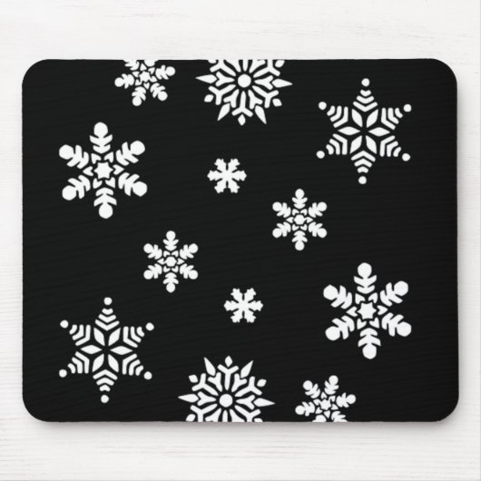 WINTERSCHNEEFLOCKEN MOUSEPAD (Vorne)