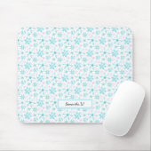 Winterschneeflocken Mousepad (Mit Mouse)