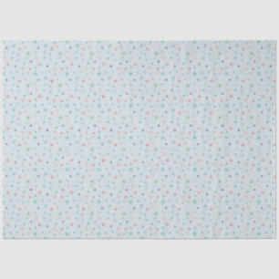 Winterschneeflocken Multicolor Retro Inspiriert Seidenpapier