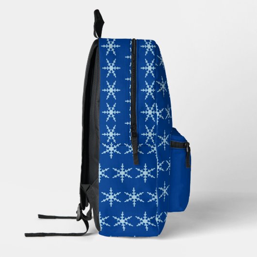 Winterschneeflocken (Name) Bedruckter Rucksack (Links)