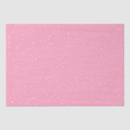 Winterschneeflocken pink seidenpapier