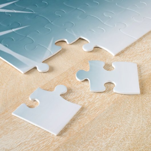 Winterschneeflocken Puzzle (Seite)