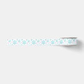 Winterschneeflocken Ripsband (Vorderseite)