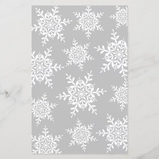 Winterschneeflocken Schnee in Liebe Brautparty (Rückseite)