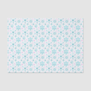Winterschneeflocken Seidenpapier