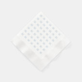 Winterschneeflocken Serviette (Ecke)