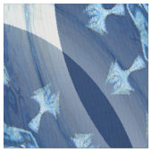 Winterschneeflocken...... Stoff (Nahaufnahme)