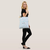 Winterschneeflocken Tasche (Am Model)