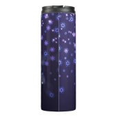 Winterschneeflocken Thermosbecher (Rückseite)