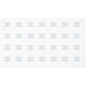 Winterschneeflocken Tischdecke (Vorderseite (Horizontal))