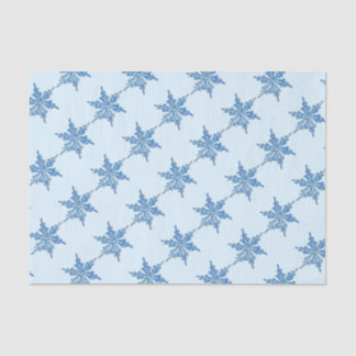 Winterschneeflockendesign für Weihnachten 3 Seidenpapier